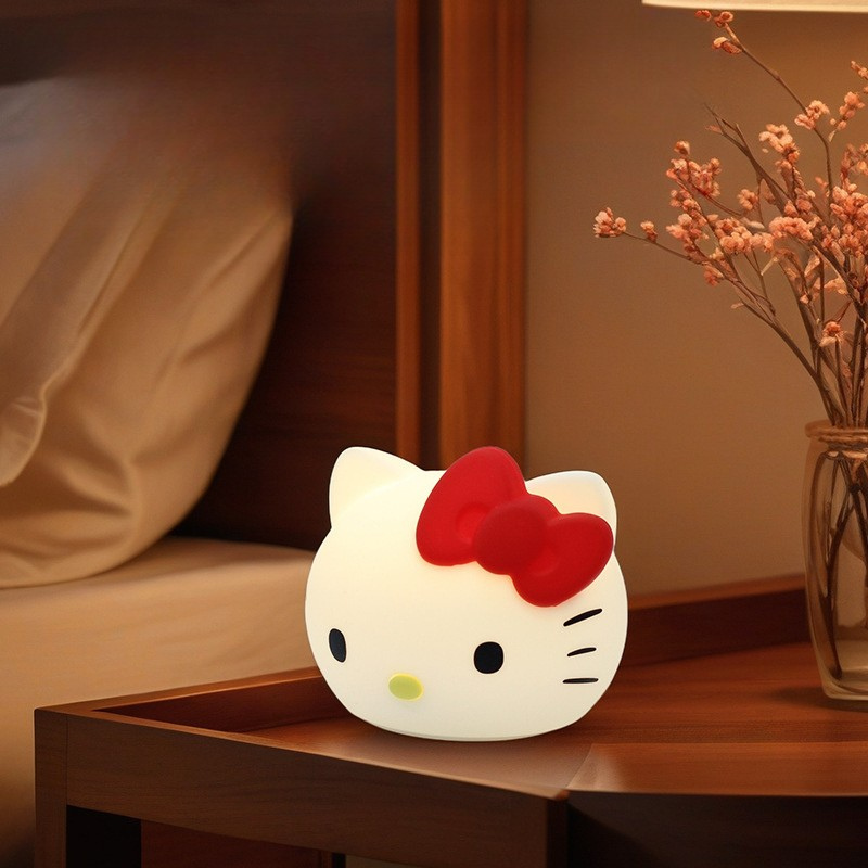إضائة ليلية من السيليكون الناعم - هلو كيتي