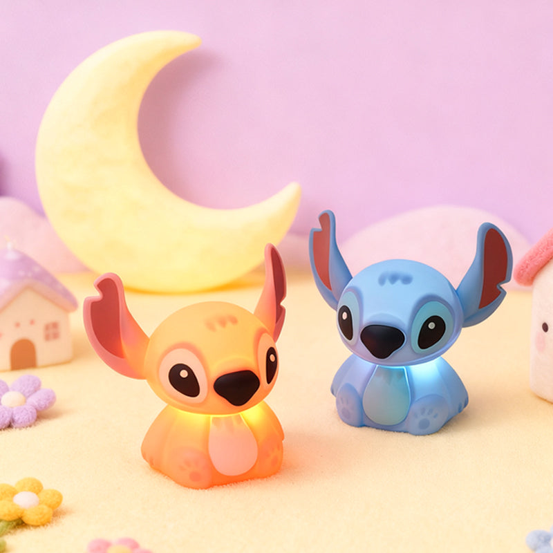 إضائة ليلية من السيليكون الناعم - ستيتش أزرق