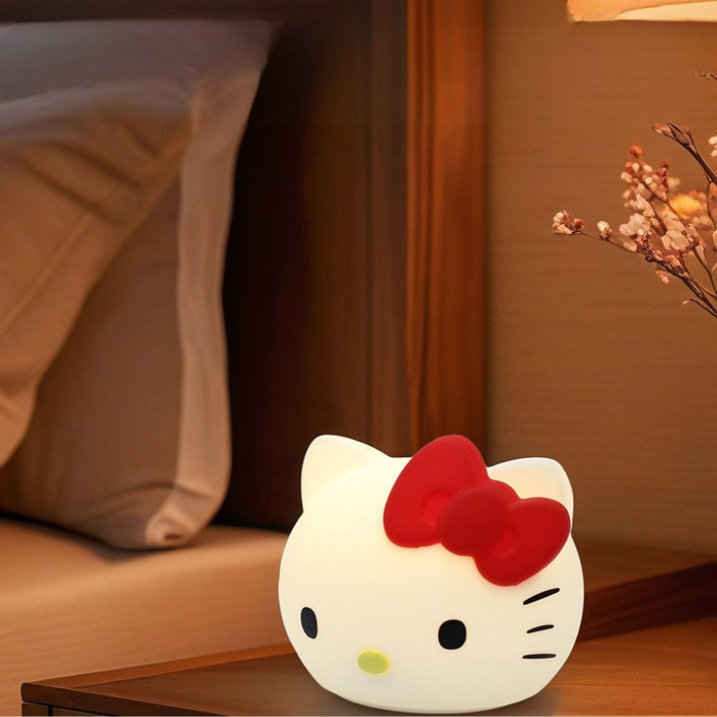 إضائة ليلية من السيليكون الناعم - هلو كيتي