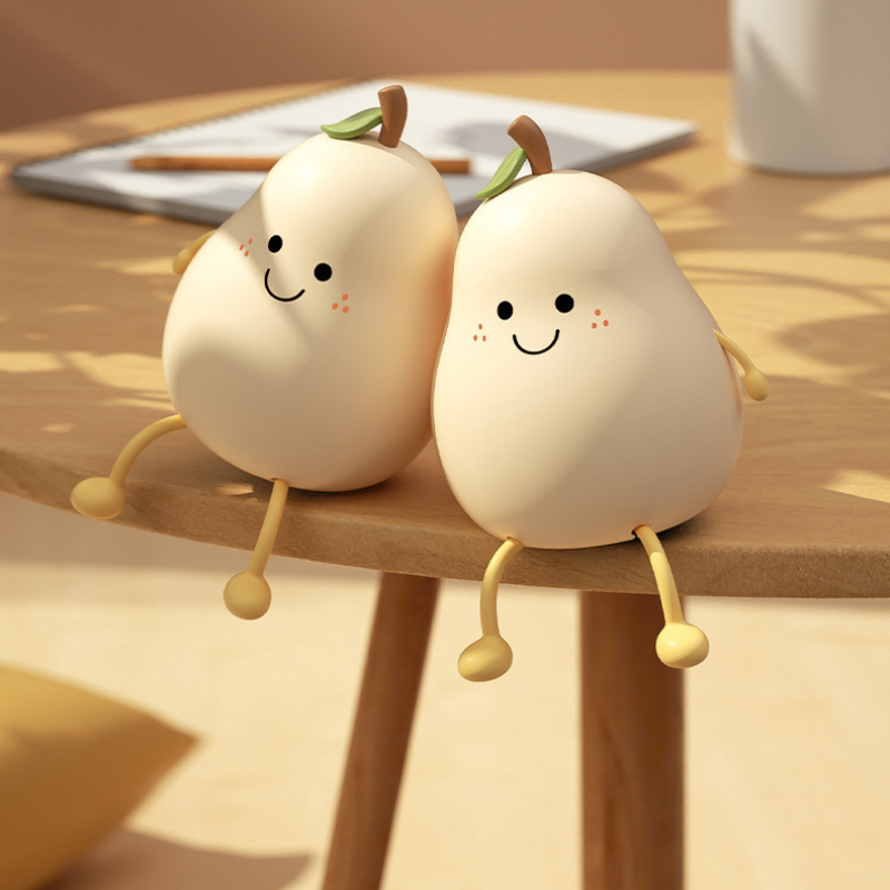 إضائة ليلية من السيليكون الناعم - كومثرى سعيدة