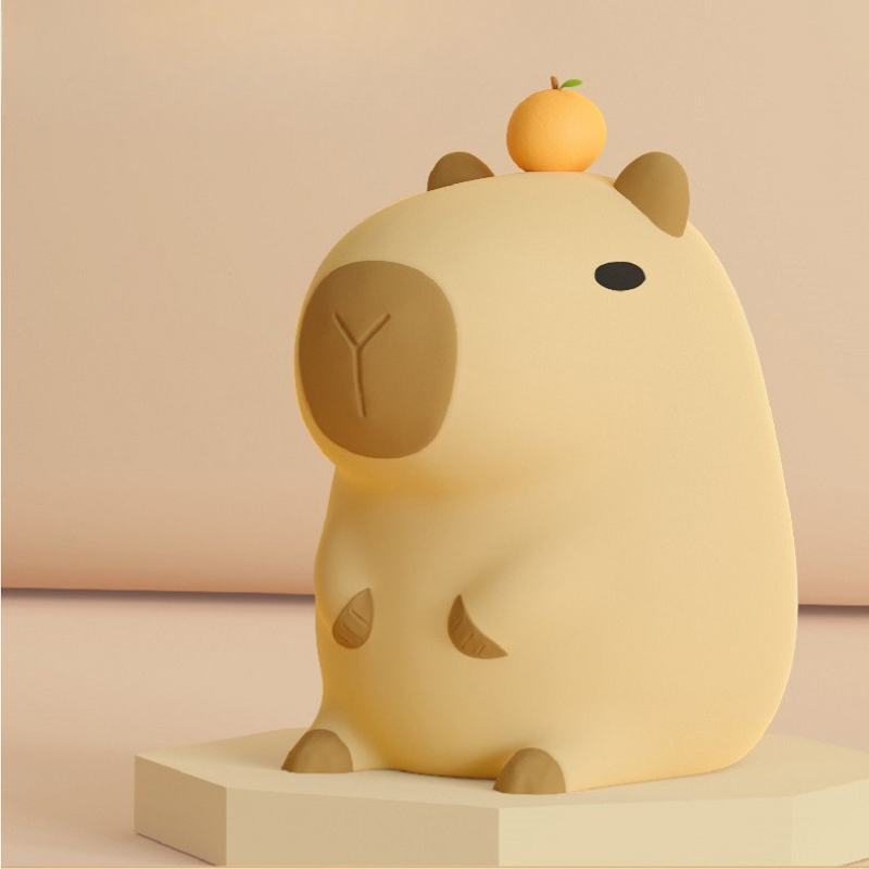 إضائة ليلية من السيليكون الناعم - كابيبارا Capybara