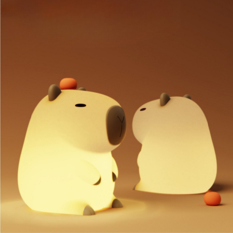 إضائة ليلية من السيليكون الناعم - كابيبارا Capybara