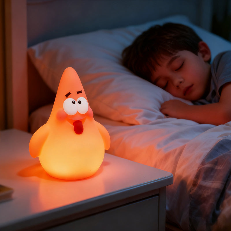 إضائة ليلية من السيليكون الناعم - باتريك ستار