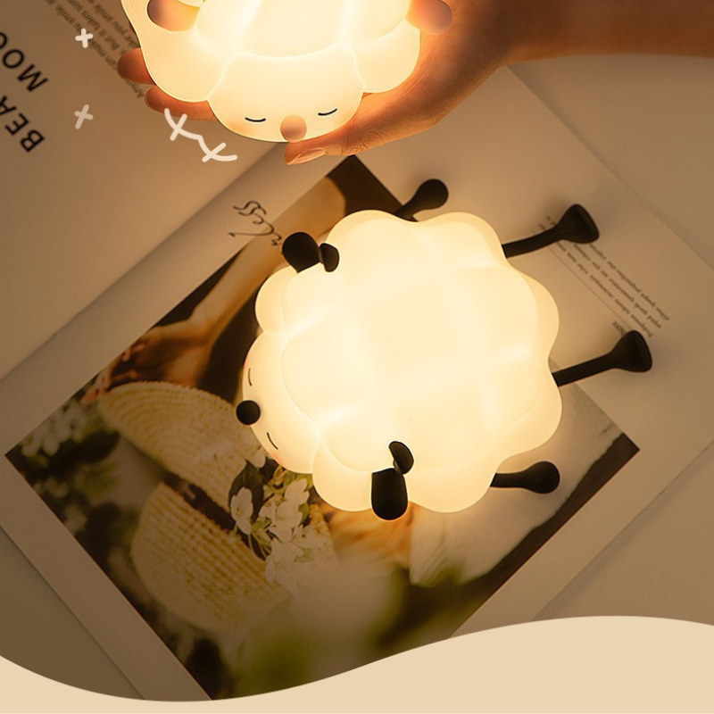 إضائة ليلية من السيليكون الناعم - خروف