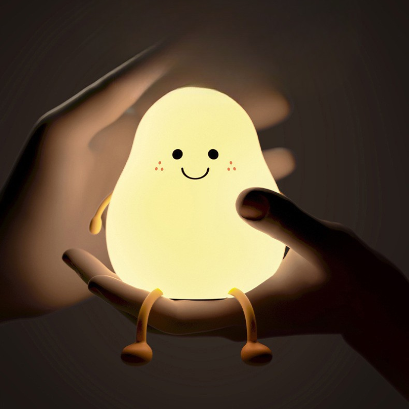 إضائة ليلية من السيليكون الناعم - كومثرى سعيدة