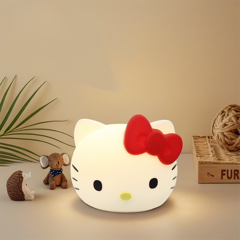 إضائة ليلية من السيليكون الناعم - هلو كيتي