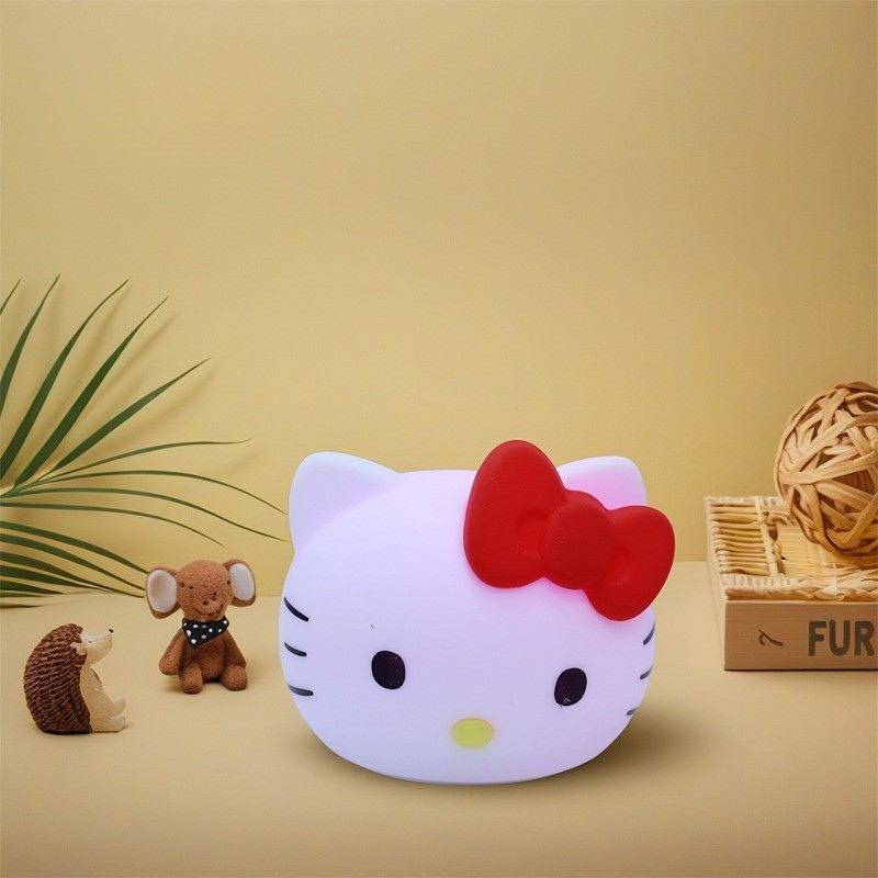 إضائة ليلية من السيليكون الناعم - هلو كيتي
