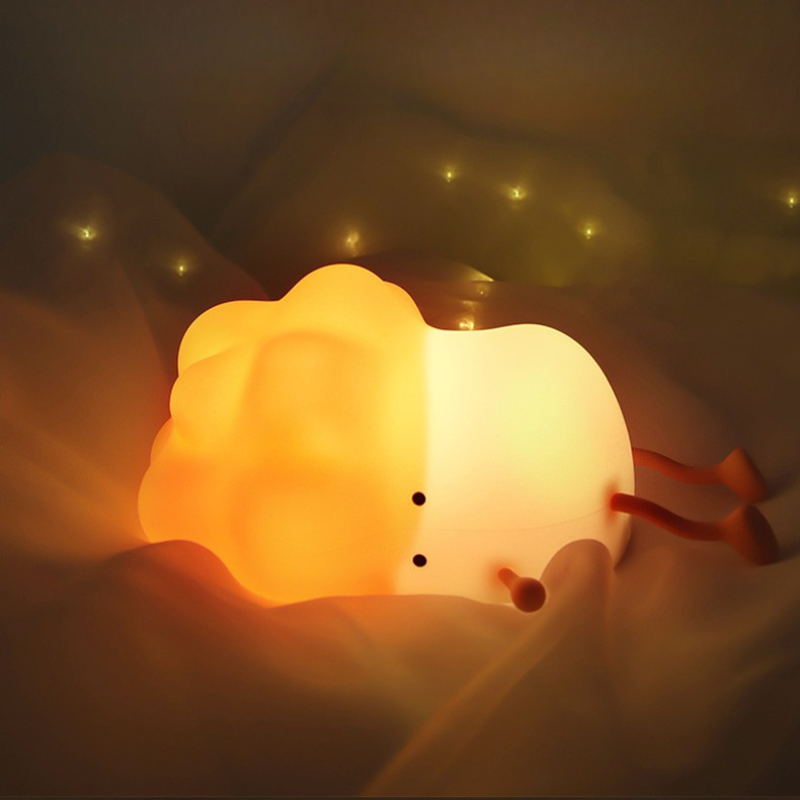 إضائة ليلية من السيليكون الناعم - خضار نائمة