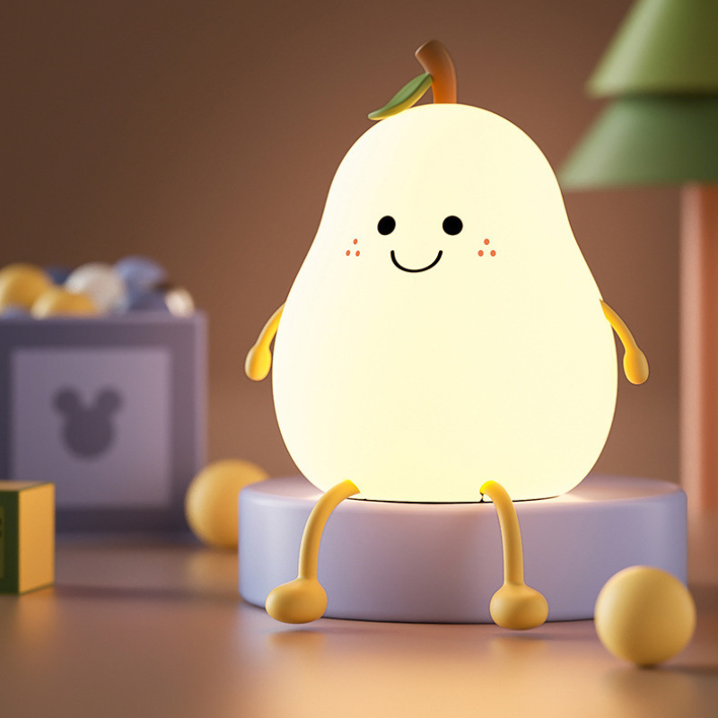 إضائة ليلية من السيليكون الناعم - كومثرى سعيدة