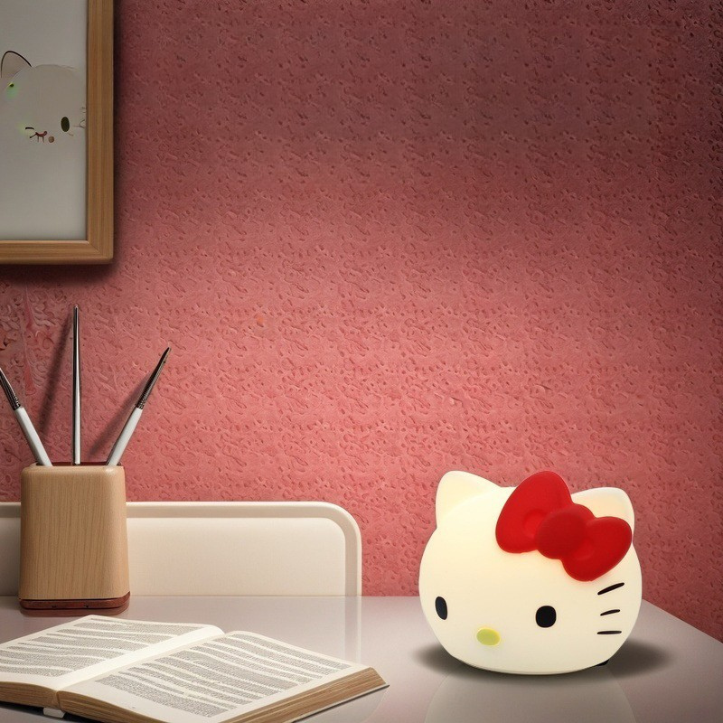 إضائة ليلية من السيليكون الناعم - هلو كيتي