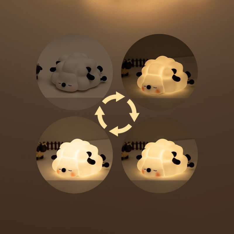 إضائة ليلية من السيليكون الناعم - خروف