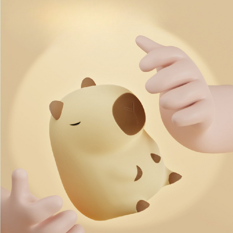 إضائة ليلية من السيليكون الناعم - كابيبارا Capybara
