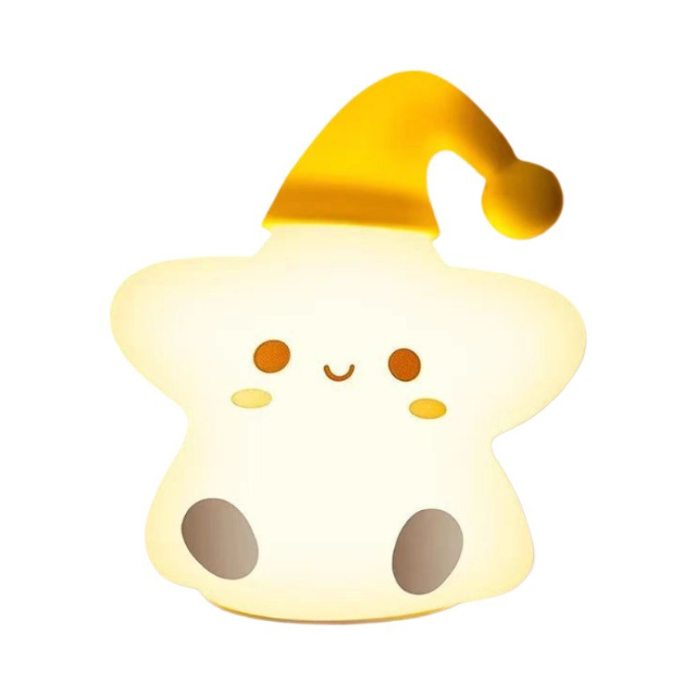 إضائة ليلية من السيليكون الناعم - نجمة مضيئة