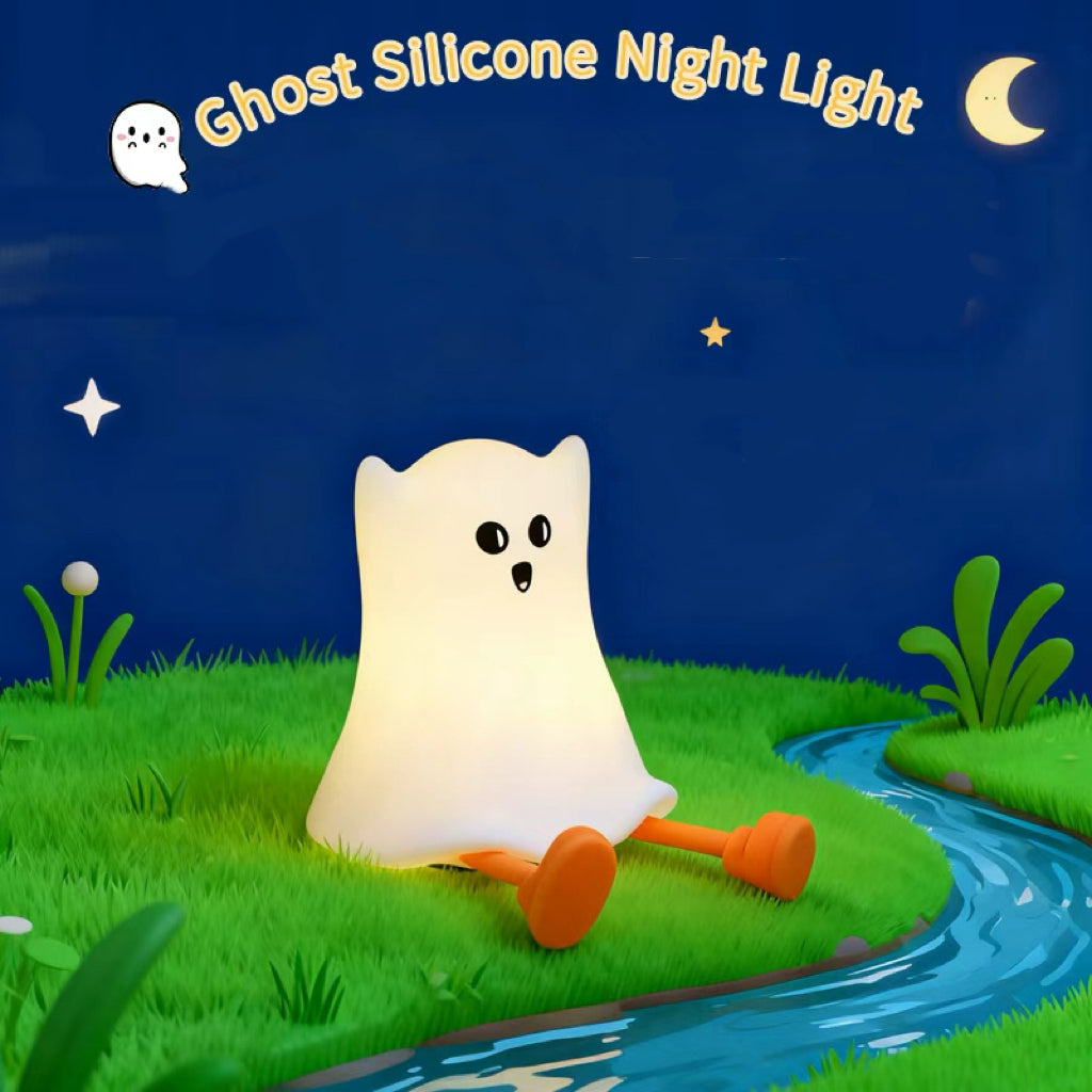 Ghost silicon night light