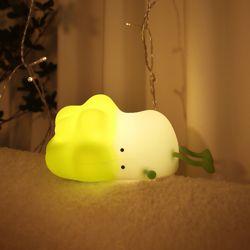 إضائة ليلية من السيليكون الناعم - خضار نائمة