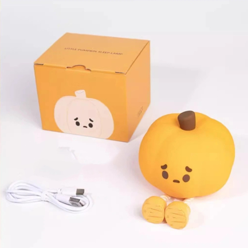 إضائة ليلية من السيليكون الناعم - القرع الحزين