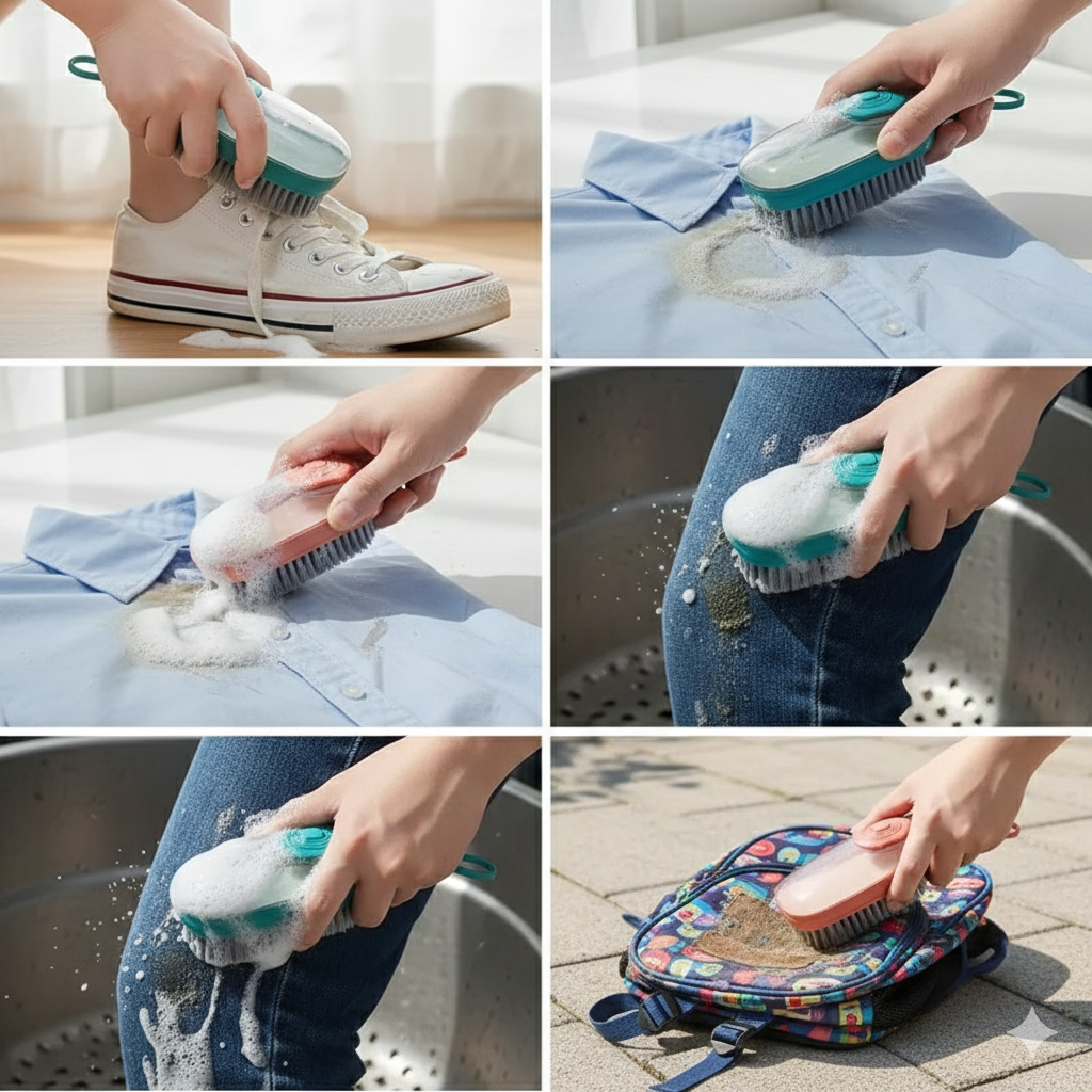 Multi-use Liquid Dispensing Brushes