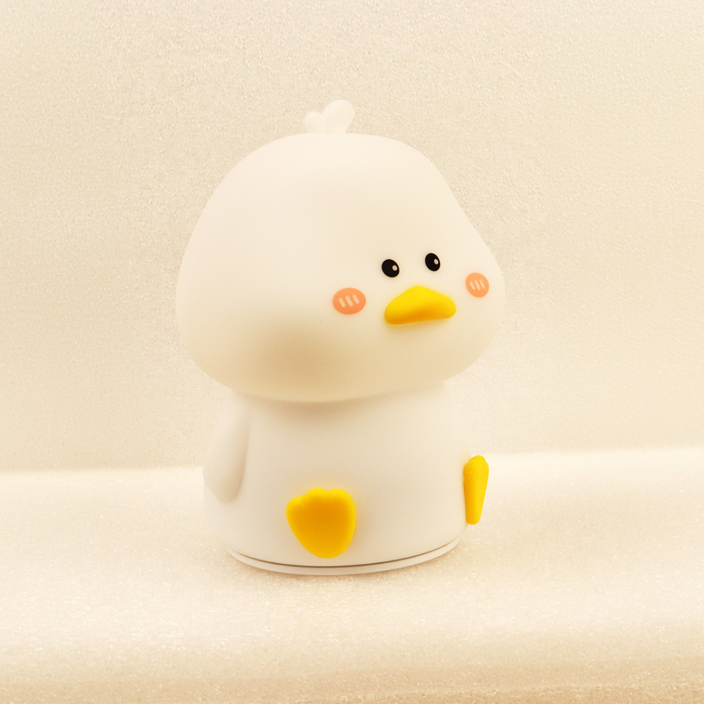 إضائة ليلية من السيليكون الناعم - البطة المندهشة