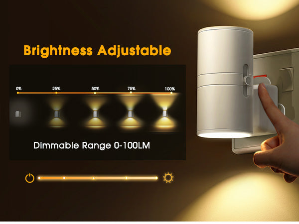 إنارة جدارية ذكية بحساس ضوء – v10033