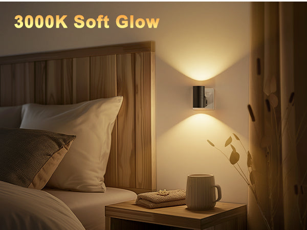 إنارة جدارية ذكية بحساس ضوء – v10032