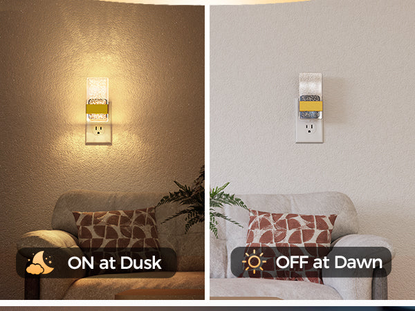 إنارة جدارية ذكية بحساس ضوء – v10031