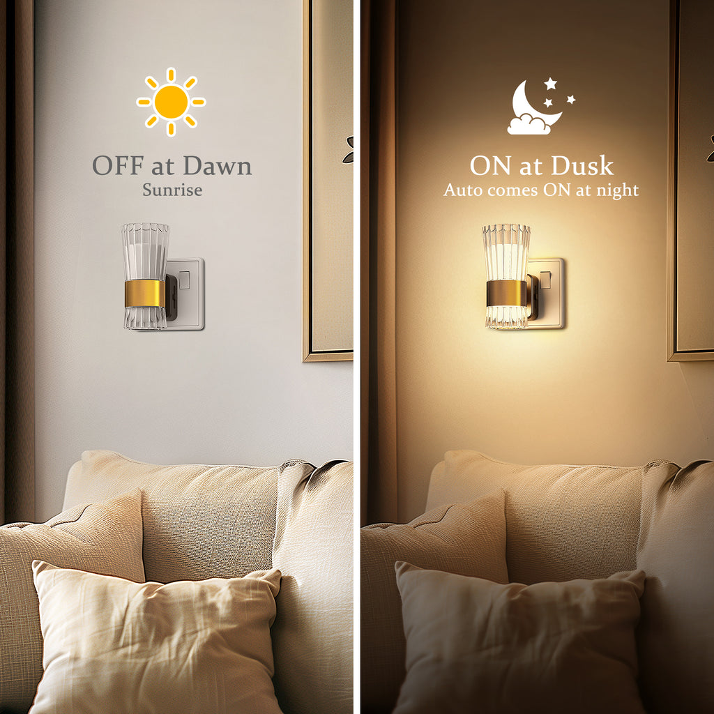 إنارة جدارية ذكية بحساس ضوء – v10036