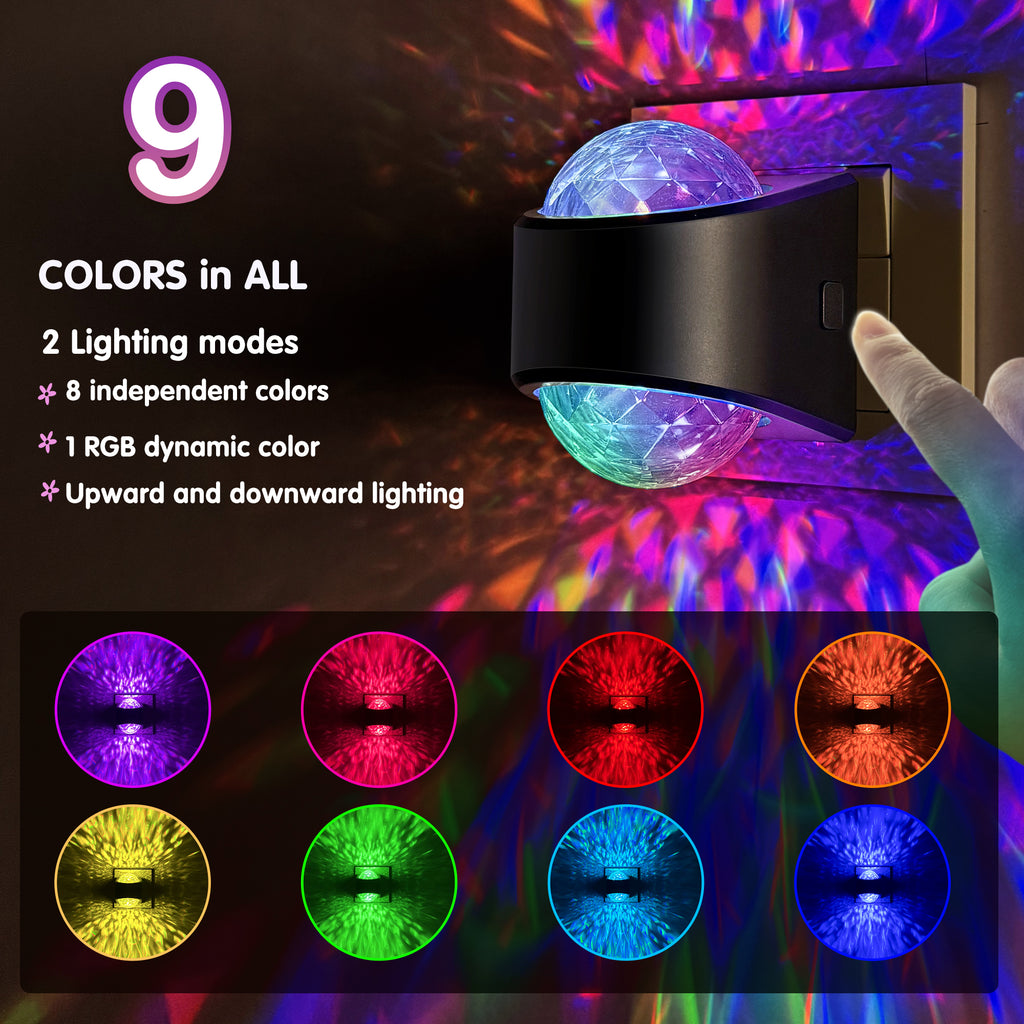 إنارة جدارية ذكية بحساس ضوء – v10038