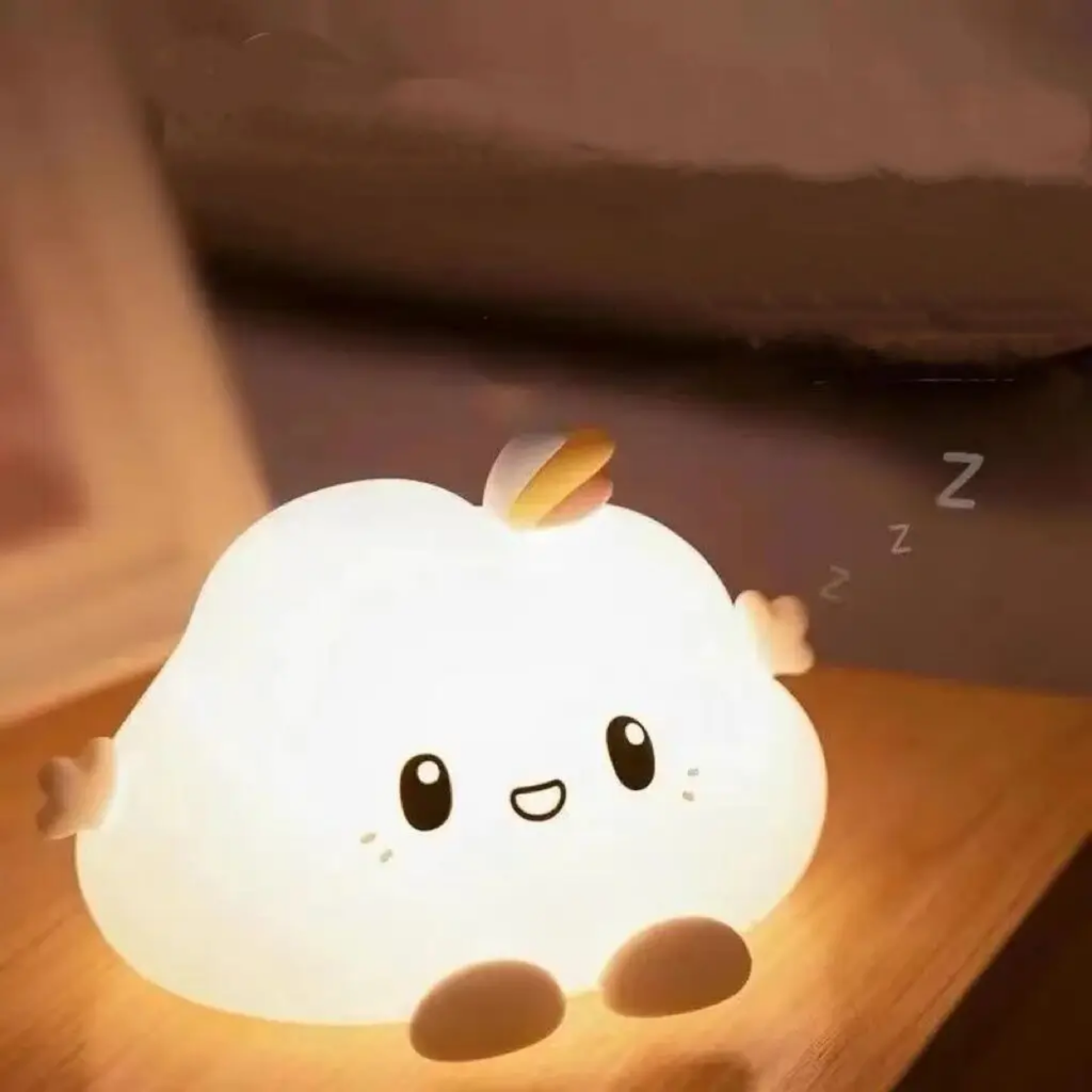 إضائة ليلية من السيليكون الناعم - غيمة