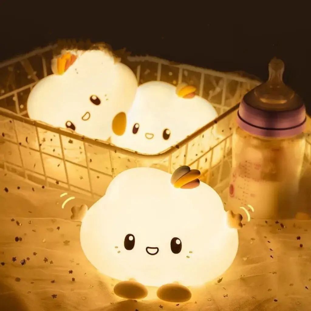 إضائة ليلية من السيليكون الناعم - غيمة